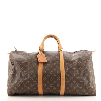 Louis Vuitton Keepall Bag Monogram Canvas 55