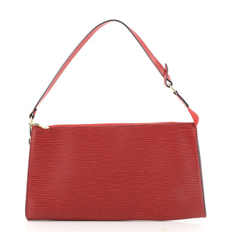 Louis Vuitton Pochette Accessoires NM Electric Epi Leather