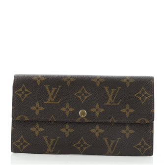 Louis Vuitton Vintage Sarah Wallet Monogram Canvas