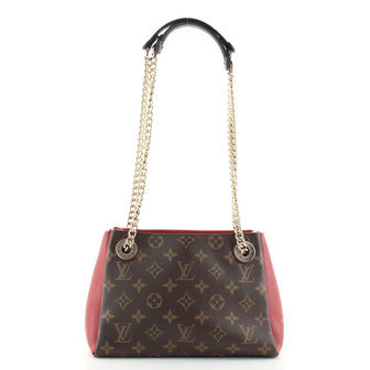 Louis Vuitton Surene Handbag Monogram Canvas with Leather BB