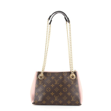 Louis Vuitton Surene Handbag Monogram Canvas with Leather BB