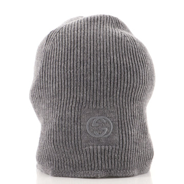 Gucci Interlocking G Beanie Wool