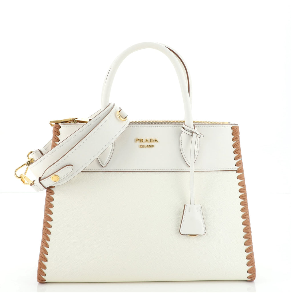PRADA美品♡ プラダ PRADA ハンドバッグ レディース スーパーノヴァ グレー 1BA366