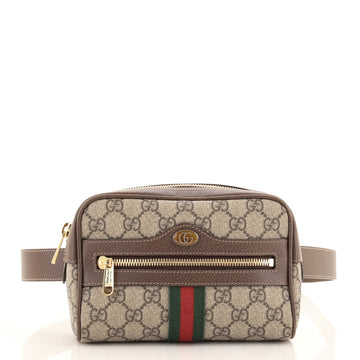Gucci Ophidia Belt Bag GG Coated Canvas Small