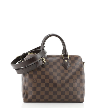 Louis Vuitton Speedy Bandouliere Bag Damier 25