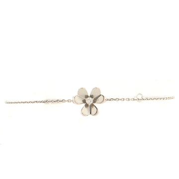 Van Cleef & Arpels Frivole Bracelet 18K White Gold and Diamond Mini