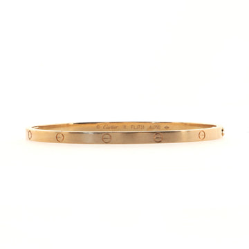 Cartier Love Bracelet 18K Rose Gold Small