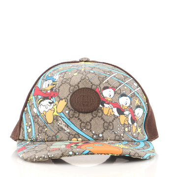 Gucci Baseball Cap Printed GG Coated Canvas