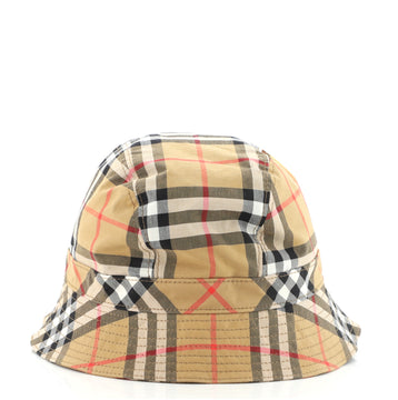 Burberry Bucket Hat Vintage Check Canvas