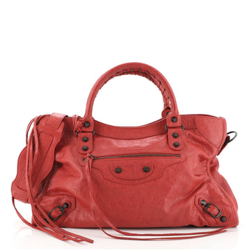 Balenciaga City Classic Studs Bag Leather Medium