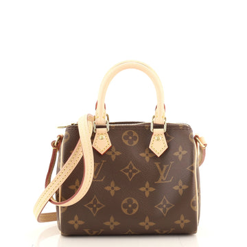Louis Vuitton Speedy Bandouliere Bag Monogram Canvas Nano