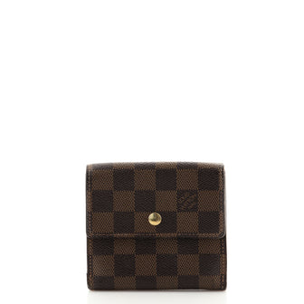 Louis Vuitton Elise Wallet Damier