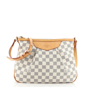 Louis Vuitton Siracusa Handbag Damier PM
