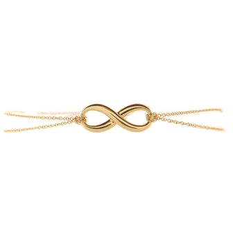 Tiffany & Co. Infinity Bracelet 18K Yellow Gold