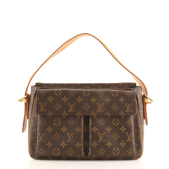 Louis Vuitton Viva Cite Handbag Monogram Canvas GM