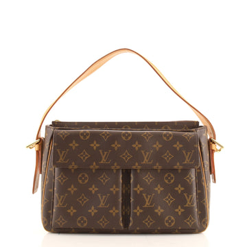 Louis Vuitton Viva Cite Handbag Monogram Canvas GM