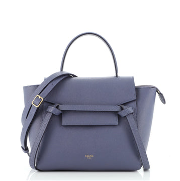 Celine Belt Bag Textured Leather Nano