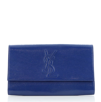 Saint Laurent Belle de Jour Clutch Leather Large