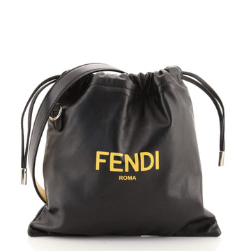 Fendi Pack Pouch Crossbody Bag Leather Small