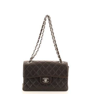 Chanel Vintage Double Sided Flap Bag Quilted Lambskin Small