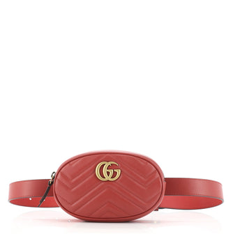 Gucci GG Marmont Belt Bag Matelasse Leather