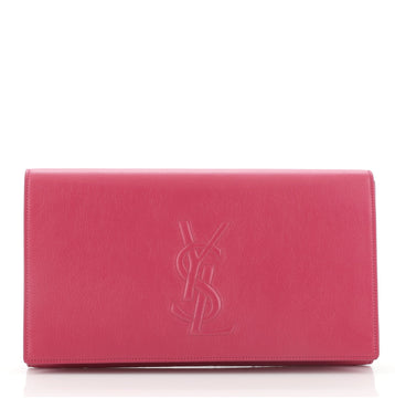 Saint Laurent Belle de Jour Clutch Leather Large
