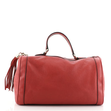 Gucci Soho Boston Bag Leather