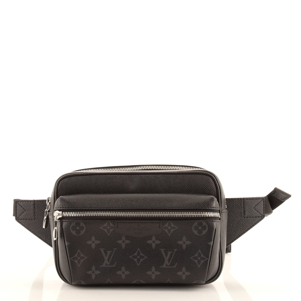 LOUIS VUITTON Taigarama Outdoor Backpack Black 1070083