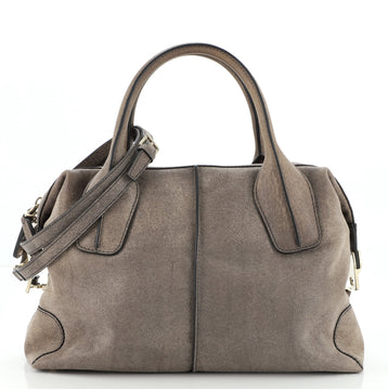 Tod's Convertible D-Styling Bauletto Bag Suede Small