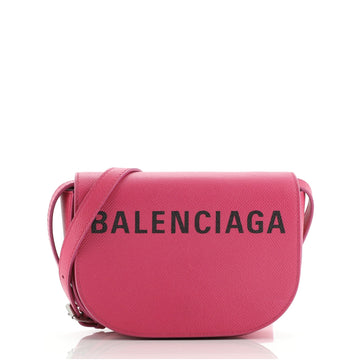Balenciaga Logo Ville Day Bag Leather XS
