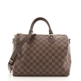 Louis Vuitton Speedy Bandouliere Bag Damier 30