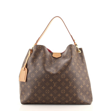Louis Vuitton Graceful Handbag Monogram Canvas MM