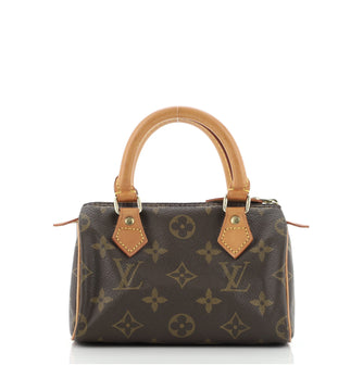 Louis Vuitton Speedy Mini HL Handbag Monogram Canvas