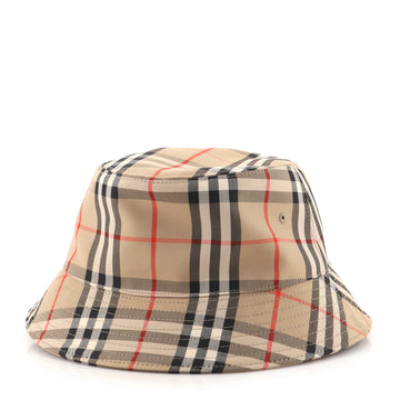 Burberry Bucket Hat Vintage Check Canvas