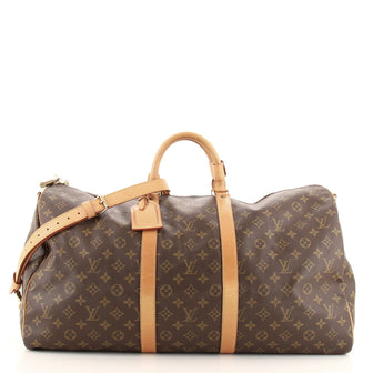 Louis Vuitton Keepall Bandouliere Bag Monogram Canvas 55