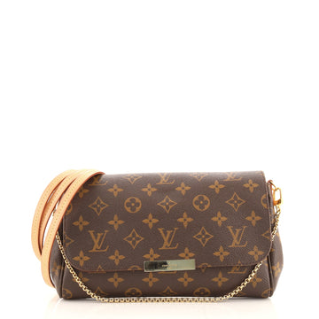 Louis Vuitton Favorite Handbag Monogram Canvas MM