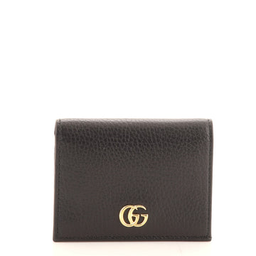 Gucci GG Marmont Flap Card Case Leather