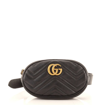 Gucci GG Marmont Belt Bag Matelasse Leather