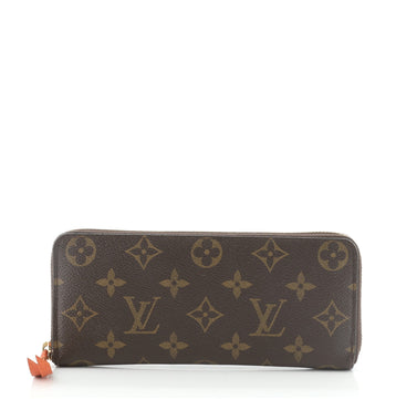 Louis Vuitton Clemence Wallet Monogram Canvas