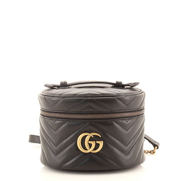Gucci GG Marmont Backpack Matelasse Leather Mini