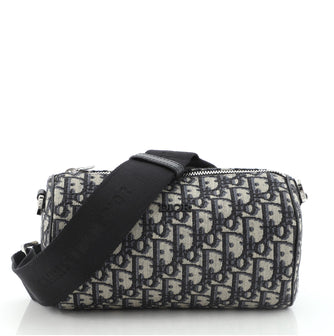 Christian Dior Roller Messenger Bag Oblique Canvas