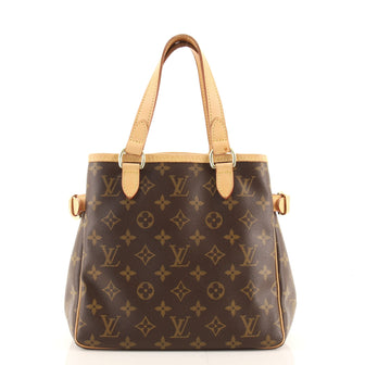 Louis Vuitton Batignolles Handbag Monogram Canvas
