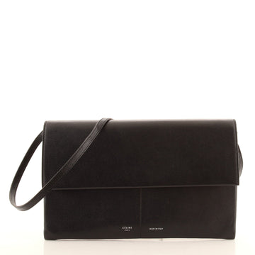 Celine Folded Strap Clutch Leather