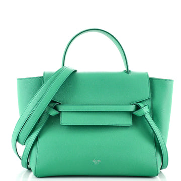 Celine Belt Bag Textured Leather Micro