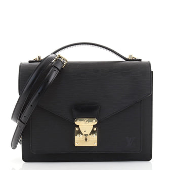 Louis Vuitton Monceau Handbag Epi Leather