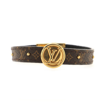 Louis Vuitton LV Circle Reversible Bracelet Monogram Canvas and Leather