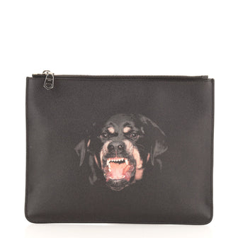 Givenchy Zip Pouch Printed Leather Medium