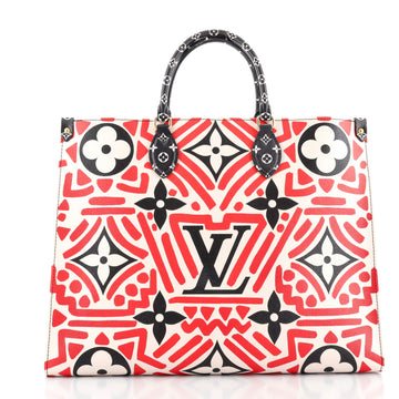 Louis Vuitton OnTheGo Tote Limited Edition Crafty Monogram Giant GM