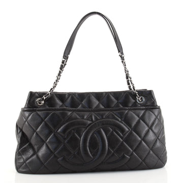 Chanel Timeless CC Soft Tote Quilted Caviar Large