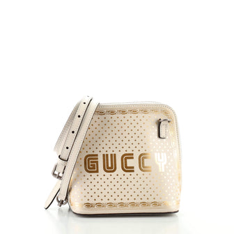 Gucci Dome Crossbody Bag Limited Edition Printed Leather Mini